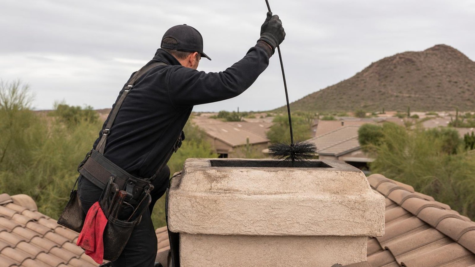 Practical chimney sweep & inspection in Phoenix